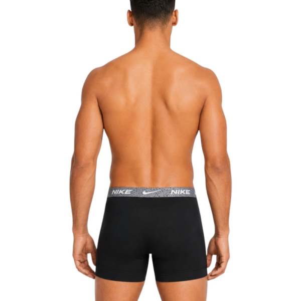 Nike - Ανδρικά Μποξεράκια Essential Cotton Stretch Trunk 3-Pack NQ00KE1284-0W3 Μαύρο NQ00KE1284-0W3