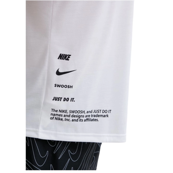 Nike - Ανδρική Αντηλιακή Μπλούζα Short Sleeve Hydroguard NESSG523-100 Λευκό NESSG523-100