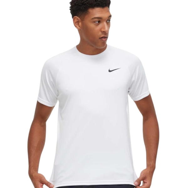 Nike - Ανδρικό T-shirt Hydroguard Essential Standard Fit NESSA586-100 Λευκό