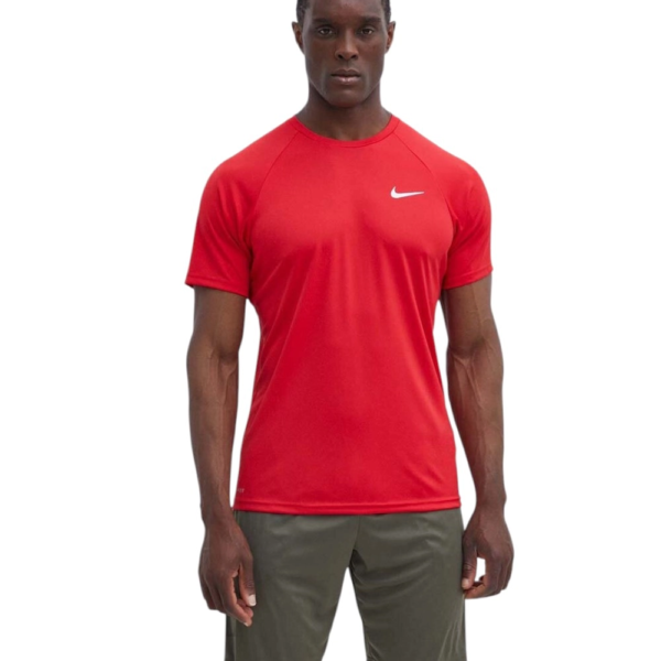 Nike - Ανδρικό T-shirt Hydroguard Essential Standard Fit NESSA586-614 Κόκκινο