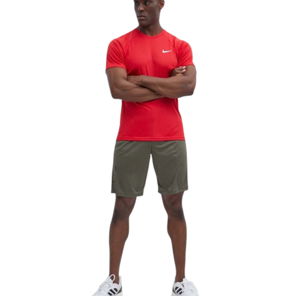 Nike - Ανδρικό T-shirt Hydroguard Essential Standard Fit NESSA586-614 Κόκκινο NESSA586-614