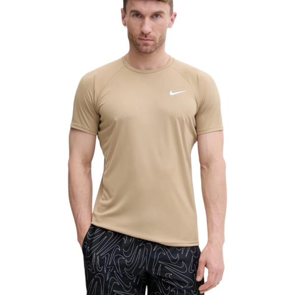 Nike - Ανδρικό T-shirt Hydroguard Essential Standard Fit NESSA586-241 Μπεζ