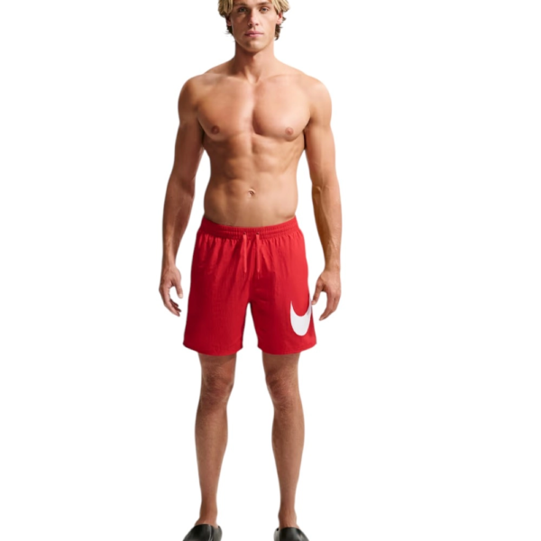 Nike - Ανδρικό μαγιό 7" Volley Swim Breaker NESSF508-614 Κόκκινο