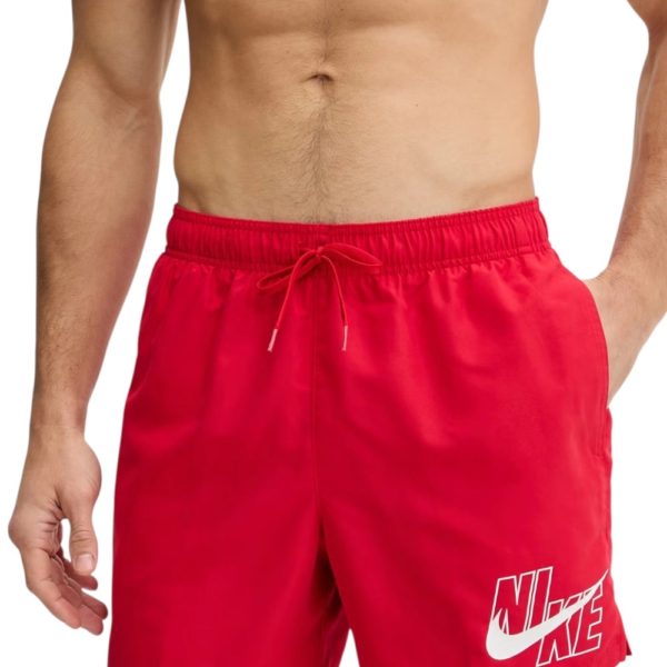 Nike - Ανδρικό μαγιό Nike Logo Lap Volley NESSG574-614 Κόκκινο NESSG574-614
