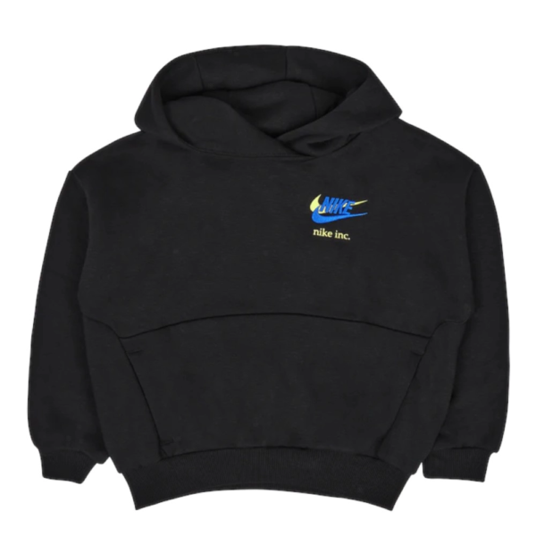 Nike - Παιδική Μπλούζα Club Hbr Icon Fleece Crew 86K432-023 Μαύρο