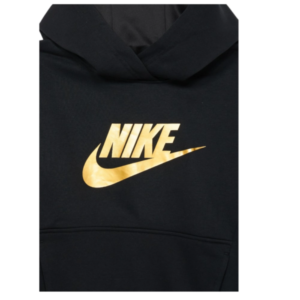Nike - Παιδική Μπλούζα Φούτερ Club HBR PO 86G703-013 Μαύρο 86G703-013