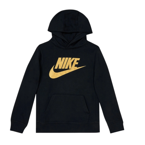 Nike - Παιδική Μπλούζα Φούτερ Club HBR PO 86G703-013 Μαύρο