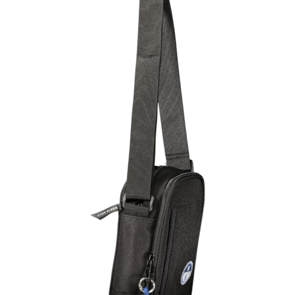 North Sails - Ανδρική Τσάντα Χιαστί 631050-000-0999 Μαύρο 631050-000-0999