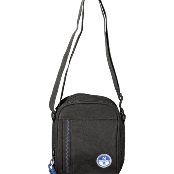 North Sails - Ανδρική Τσάντα Χιαστί 631050-000-0999 Μαύρο