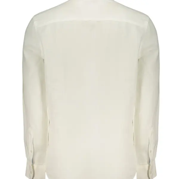 North Sails - Ανδρικό Μακρυμάνικο Πουκάμισο Mandarin Collar 664438-000-0101 Λευκό 664438-000-0101