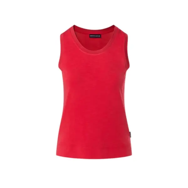 North Sails - Γυναικεία Αμάνικη Μπλούζα Slub Jersey Tank Top 093631-000-0231 Φούξια 093631-000-0231