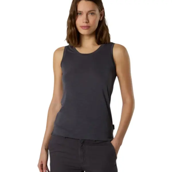 North Sails - Γυναικεία Αμάνικη Μπλούζα Slub Jersey Tank Top 093631-000-0959 Γκρι 093631-000-0959