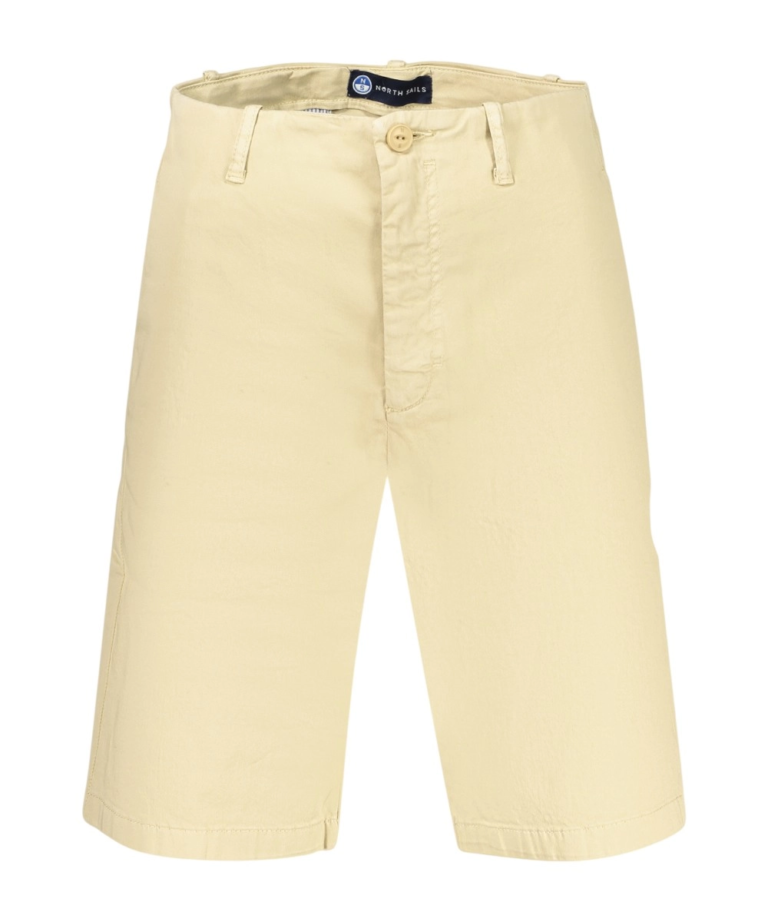 North Sails - Γυναικεία Βερμούδα High-waisted chino 074792-000-0119 Μπεζ