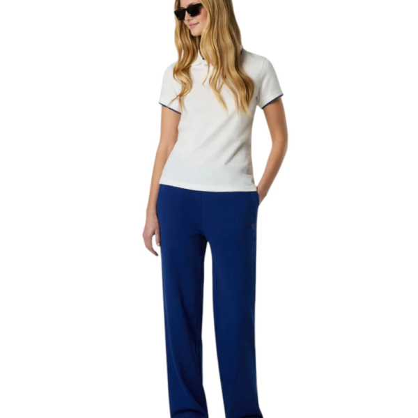 North Sails- Γυναικεία Κοντομάνικη Μπλούζα Polo Modal jersey 092308-000-0105 Λευκό 092308-000-0105
