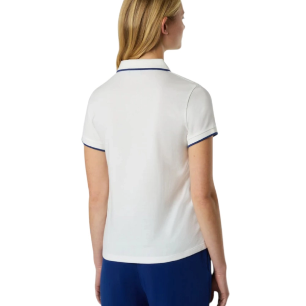 North Sails- Γυναικεία Κοντομάνικη Μπλούζα Polo Modal jersey 092308-000-0105 Λευκό 092308-000-0105