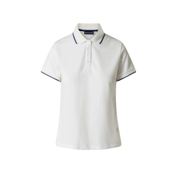 North Sails- Γυναικεία Κοντομάνικη Μπλούζα Polo Modal jersey 092308-000-0105 Λευκό 092308-000-0105