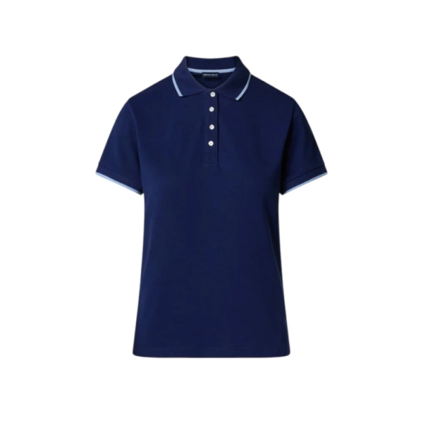 North Sails- Γυναικεία Κοντομάνικη Μπλούζα Polo Modal jersey 092308-000-0805 Μπλε 092308-000-0805