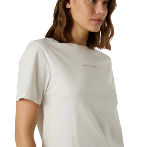 North Sails- Γυναικεία Κοντομάνικη Μπλούζα T-Shirt tonal logo 093524-000-0105 Λευκό 093524-000-0105