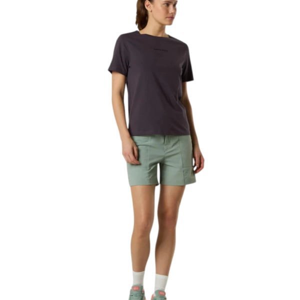 North Sails- Γυναικεία Κοντομάνικη Μπλούζα T-Shirt tonal logo 093524-000-0959 Γκρι Σκούρο 093524-000-0959