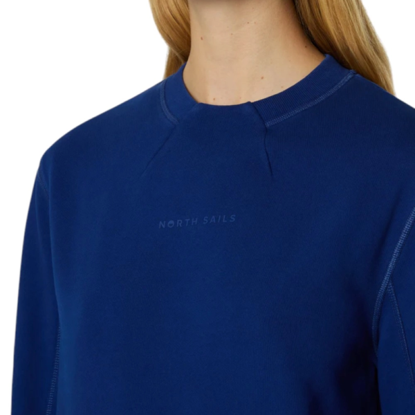 North Sails- Γυναικεία Μπλούζα Πουλόβερ French Terry 091240-000-0805 Μπλε 091240-000-0805