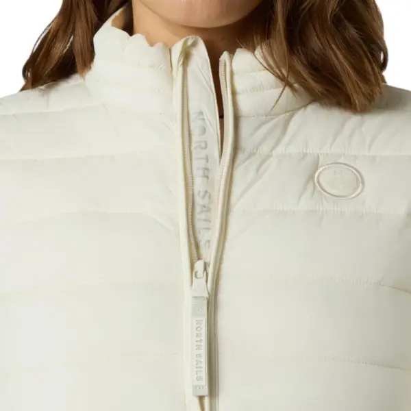 North Sails - Γυναικείο Αμάνικο Μπουφάν Naomi Vest 000047-000-0105 Λευκό 000047-000-0105