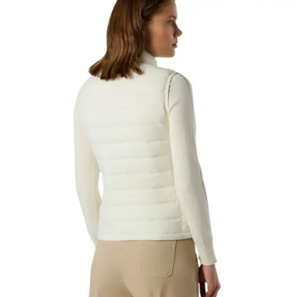 North Sails - Γυναικείο Αμάνικο Μπουφάν Naomi Vest 000047-000-0105 Λευκό 000047-000-0105