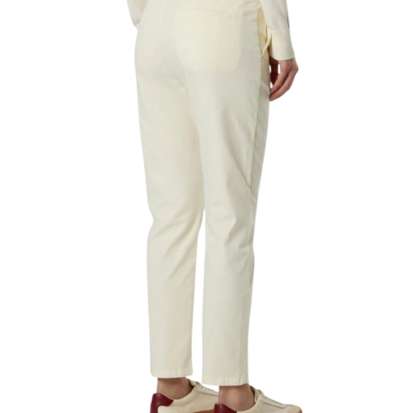 North Sails - Γυναικείο Παντελόνι Stretch Gabardine Chino 074791-000-0105 Λευκό 074791-000-0105