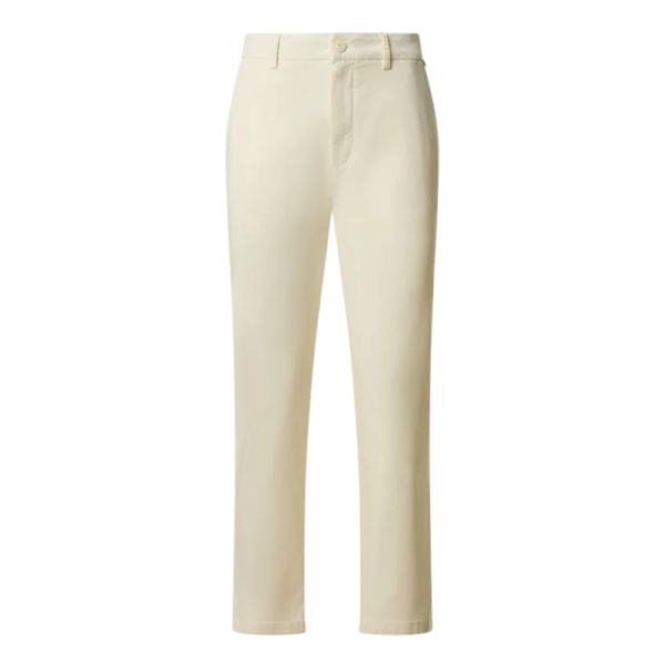 North Sails - Γυναικείο Παντελόνι Stretch Gabardine Chino 074791-000-0105 Λευκό