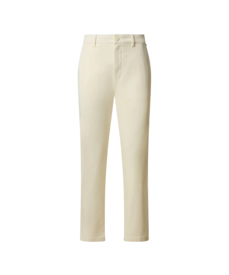 North Sails - Γυναικείο Παντελόνι Stretch Gabardine Chino 074791-000-0105 Λευκό