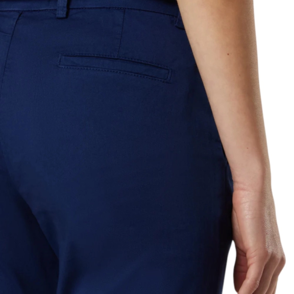North Sails - Γυναικείο Παντελόνι Stretch Gabardine Chino 074791-000-0805 Μπλε 074791-000-0805