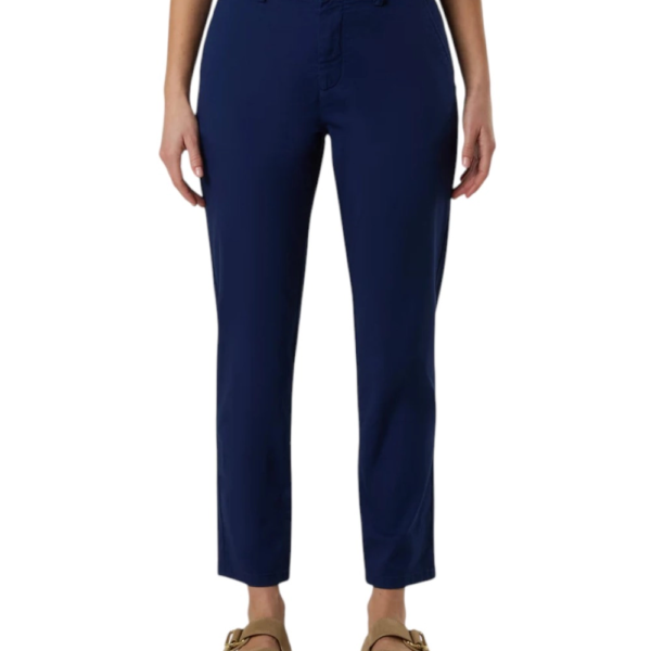 North Sails - Γυναικείο Παντελόνι Stretch Gabardine Chino 074791-000-0805 Μπλε 074791-000-0805