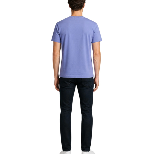 Pepe Jeans - Ανδρικό T-shirt Jacko Regular Fit PM508664-576 Μπλε Ραφ PM508664-576