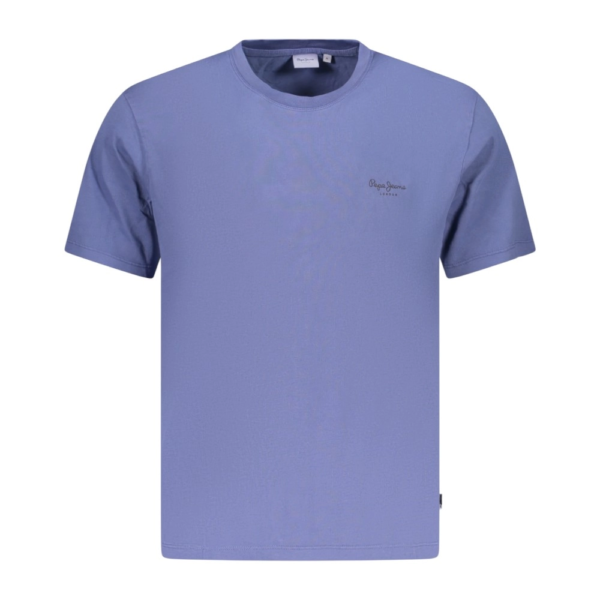 Pepe Jeans - Ανδρικό T-shirt Jacko Regular Fit PM508664-576 Μπλε Ραφ PM508664-576