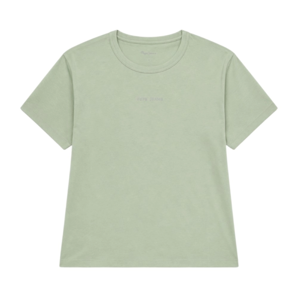 Pepe Jeans - Γυναικείο T-Shirt Mia C Neck Regular Fit PM5000167-610 Πράσινο