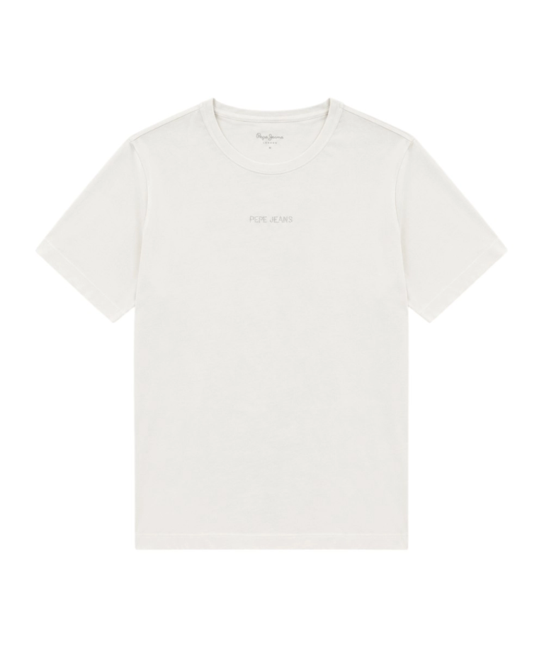 Pepe Jeans - Γυναικείο T-Shirt Mia C Neck Regular Fit PM5000167-800 Λευκό