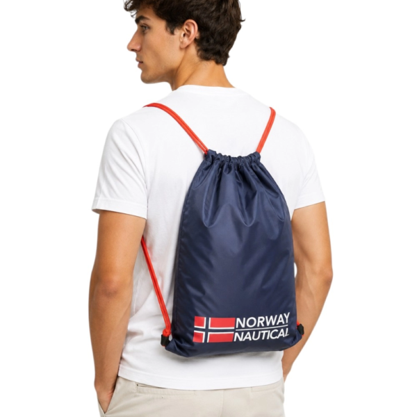Norway Nautical School - Αμφίφυλο Σακίδιο Πλάτης Πουγκί (Sack Bag) 830001-BLU Μπλε Ναυτικό 830001-BLU