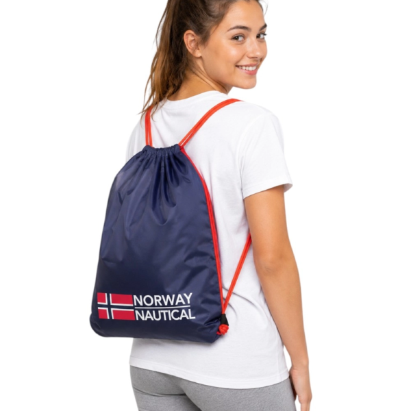 Norway Nautical School - Αμφίφυλο Σακίδιο Πλάτης Πουγκί (Sack Bag) 830001-BLU Μπλε Ναυτικό 830001-BLU