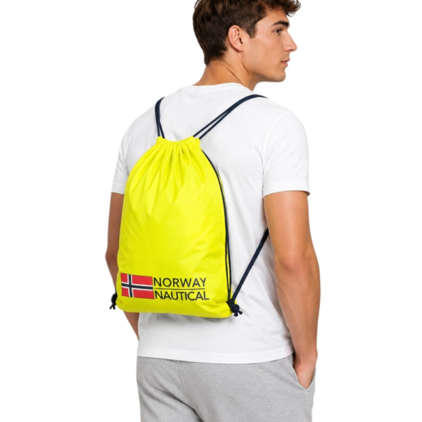 Norway Nautical School - Αμφίφυλο Σακίδιο Πλάτης Πουγκί (Sack Bag) 830001-YELLFL Κίτρινο 830001-YELLFL