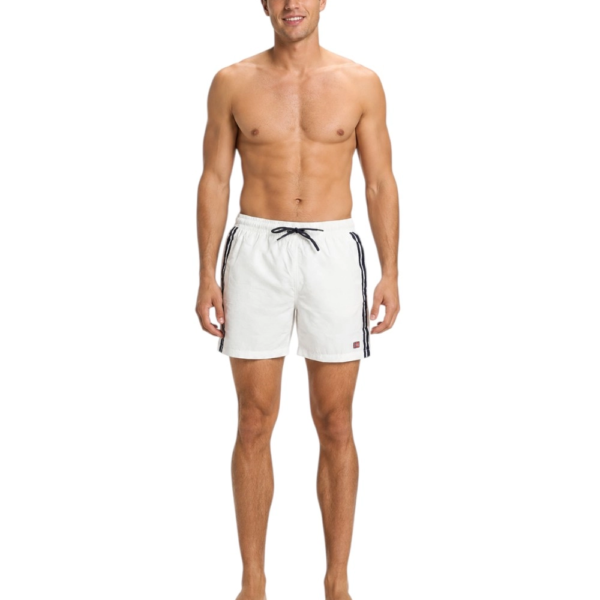 Norway Nautical School - Ανδρικό Μαγιό Σόρτς 868304-WHITE Λευκό