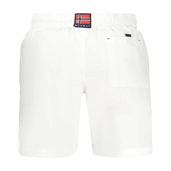 Norway Nautical School - Ανδρικό Μαγιό Σόρτς 868304-WHITE Λευκό 868304-WHITE
