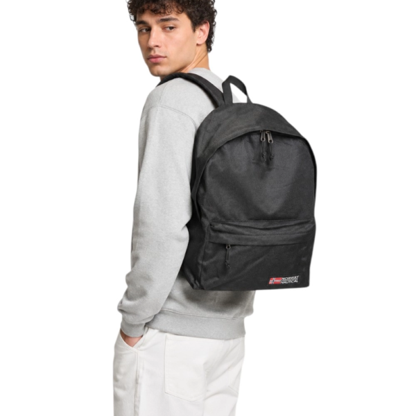 Norway Nautical School - Ανδρικό Σακίδιο Πλάτης (Backpack) 860003-BLACK Μαύρο 860003-BLACK