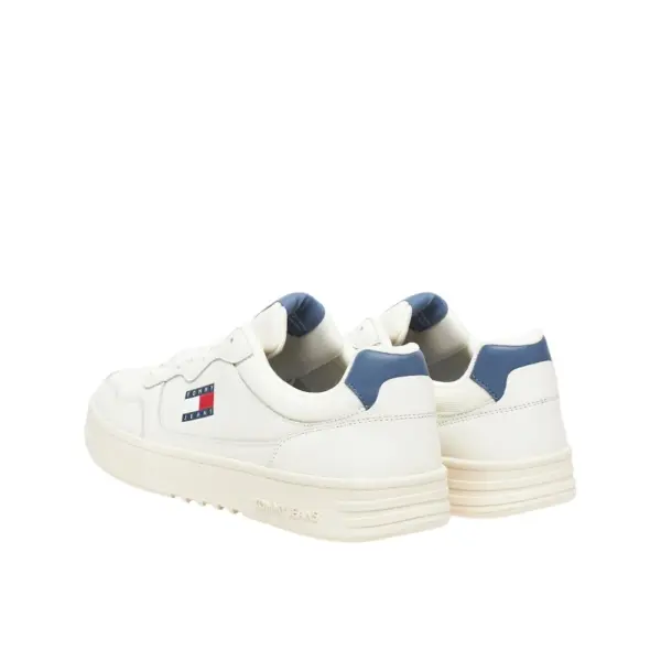 Tommy Hilfiger - Ανδρικά Sneakers Cupsole Leather Ess EM0EM01443-PO6 Μπλε EM0EM01443-PO6