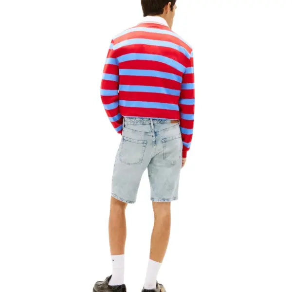 Tommy Hilfiger - Ανδρική Βερμούδα Σορτς Scanton Faded Denim Slim Fit DM0DM22977-1AB Μπλε DM0DM22977-1AB