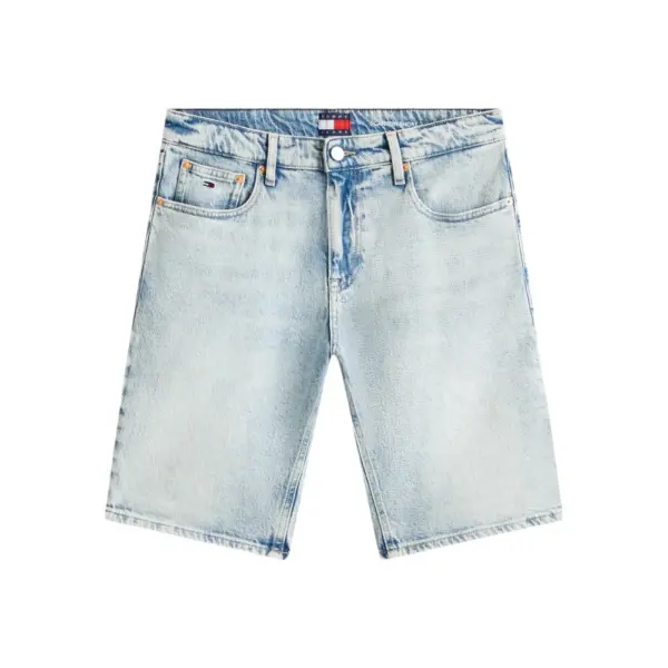 Tommy Hilfiger - Ανδρική Βερμούδα Σορτς Scanton Faded Denim Slim Fit DM0DM22977-1AB Μπλε DM0DM22977-1AB