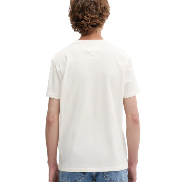 Tommy Hilfiger - Ανδρικό T-shirt Graphic Regular Fit DM0DM23376-YBH Εκρού DM0DM23376-YBH