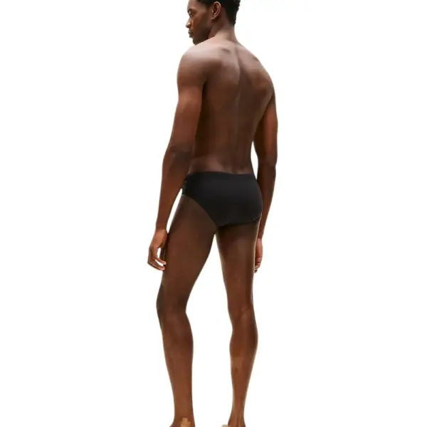 Tommy Hilfiger - Ανδρικό Μαγιό Σλιπ Essential Drawstring Brief UM0UM03726-BDS Μαύρο UM0UM03726-BDS