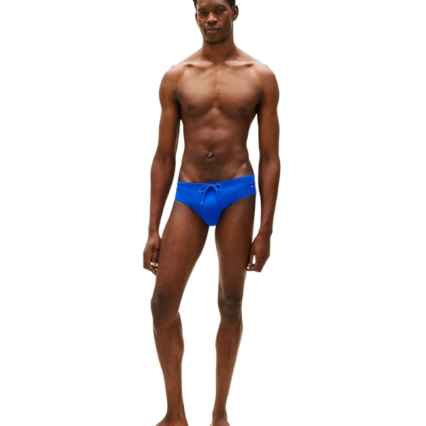 Tommy Hilfiger - Ανδρικό Μαγιό Σλιπ Essential Drawstring Brief UM0UM03726-C7F Μπλε UM0UM03726-C7F