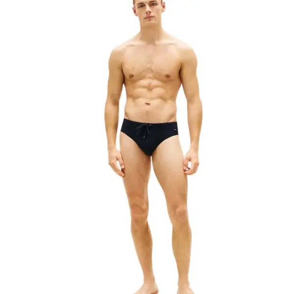 Tommy Hilfiger - Ανδρικό Μαγιό Σλιπ Essential Drawstring Brief UM0UM03726-DW5 Μπλε Σκούρο UM0UM03726-DW5