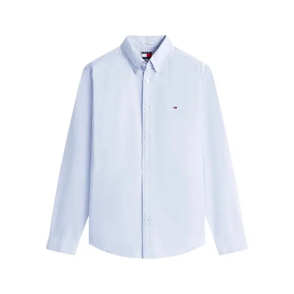 Tommy Hilfiger - Ανδρικό Πουκάμισο Oxford Shirt Regular Fit DM0DM21298-C38 Γαλάζιο DM0DM21298-C38
