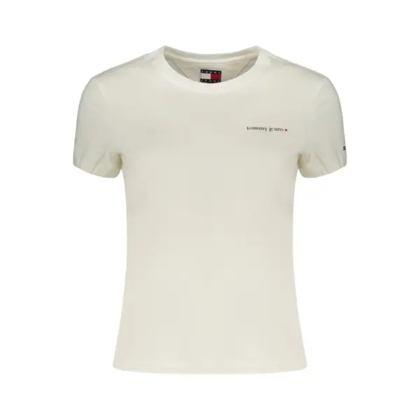 Tommy Hilfiger - Γυναικείο T-shirt Ess Logo DW0DW23479-YBL Λευκό DW0DW23479-YBL